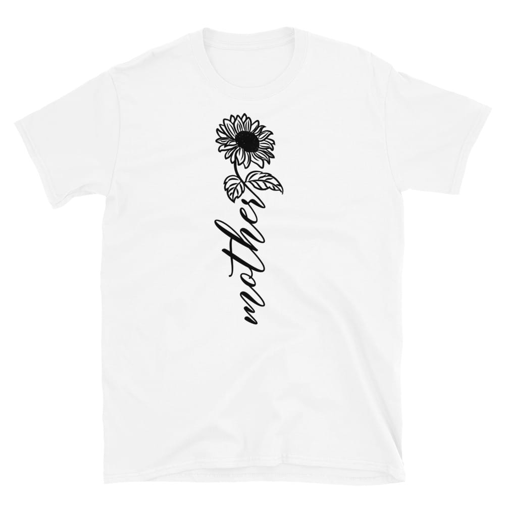 Mothers Sunflower Graphic Unisex  T-Shirt - Image 8