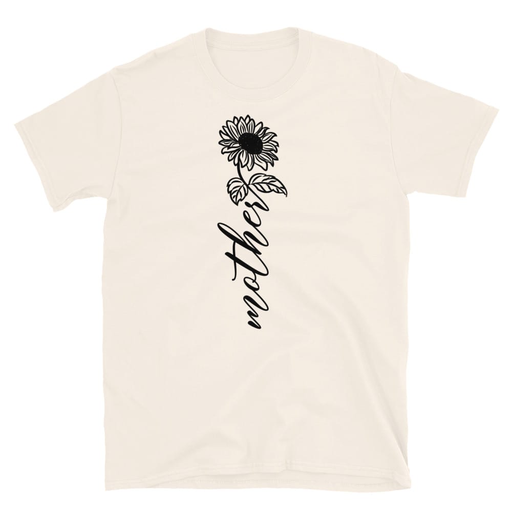 Mothers Sunflower Graphic Unisex  T-Shirt - Image 7